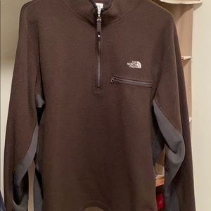 Men’s half zip North Face